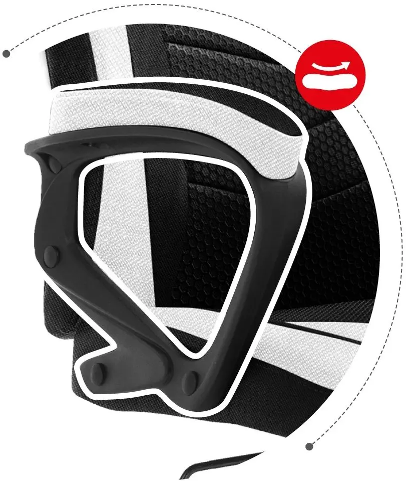 Игровое кресло Huzaro Force Mesh 2.5 (Black/White)