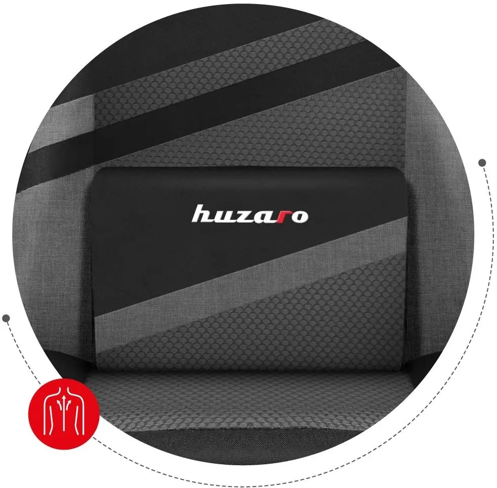 Игровое кресло Huzaro Force Mesh 4.4 (Grey/Black)