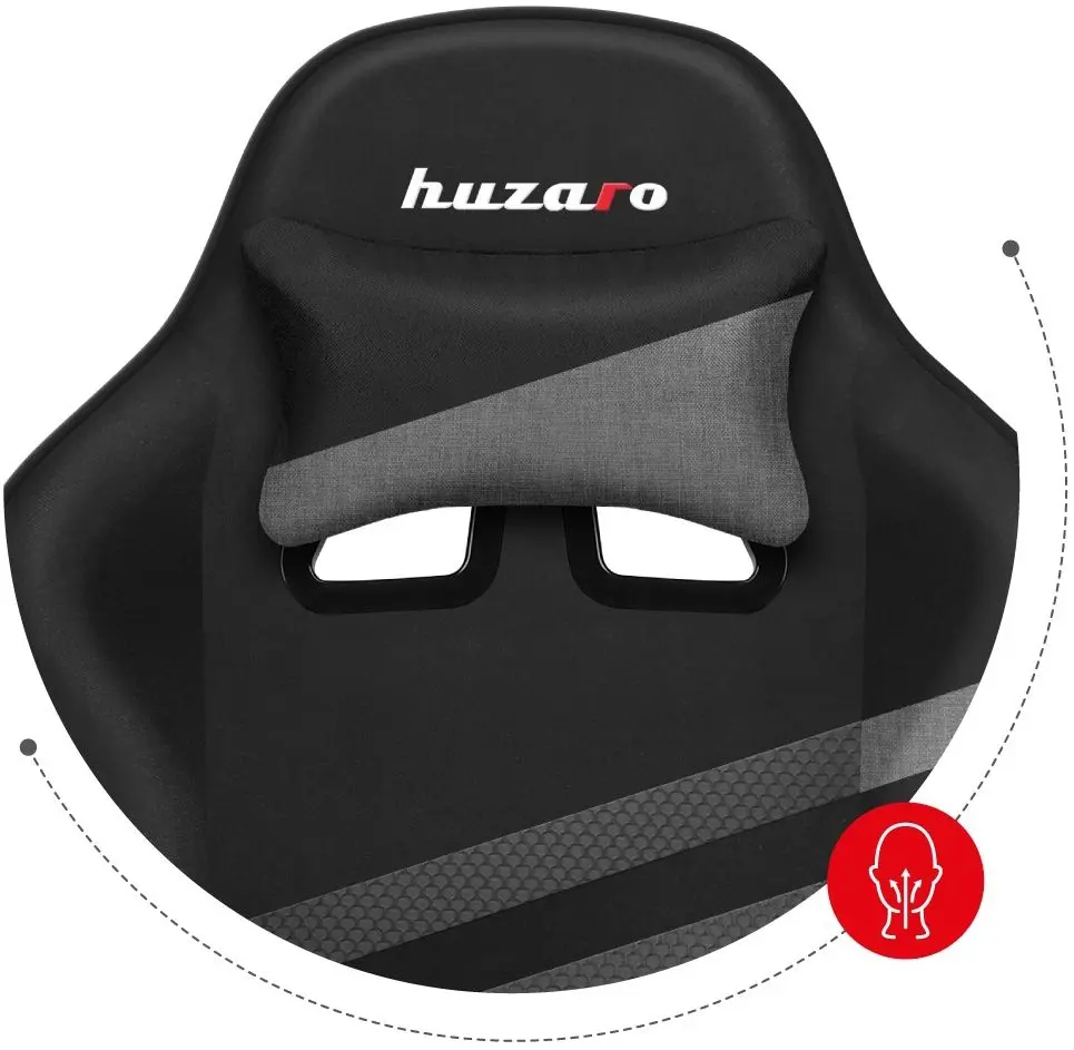 Игровое кресло Huzaro Force Mesh 4.4 (Grey/Black)