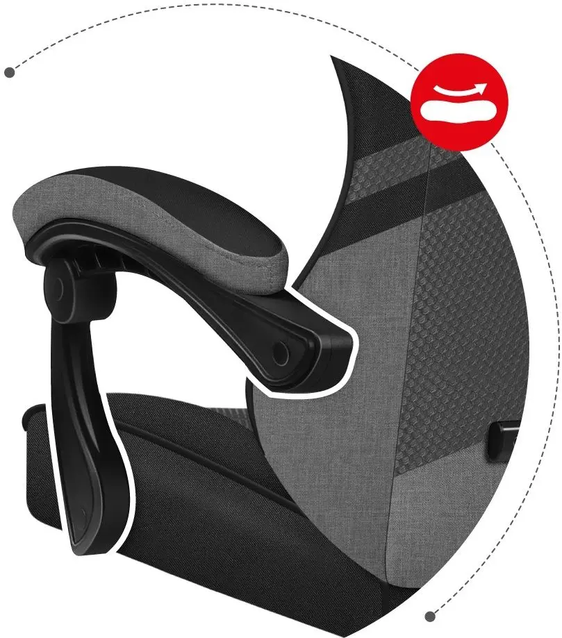 Игровое кресло Huzaro Force Mesh 4.4 (Grey/Black)