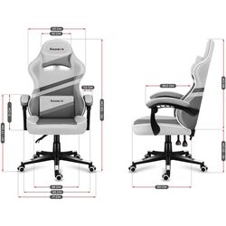 Игровое кресло Huzaro Force Mesh 4.4 (White/Grey) Thumb