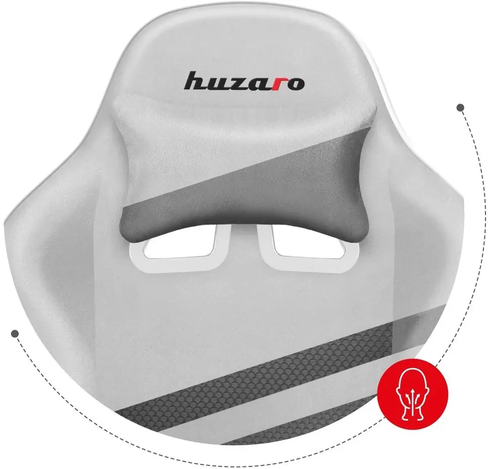 Игровое кресло Huzaro Force Mesh 4.4 (White/Grey)