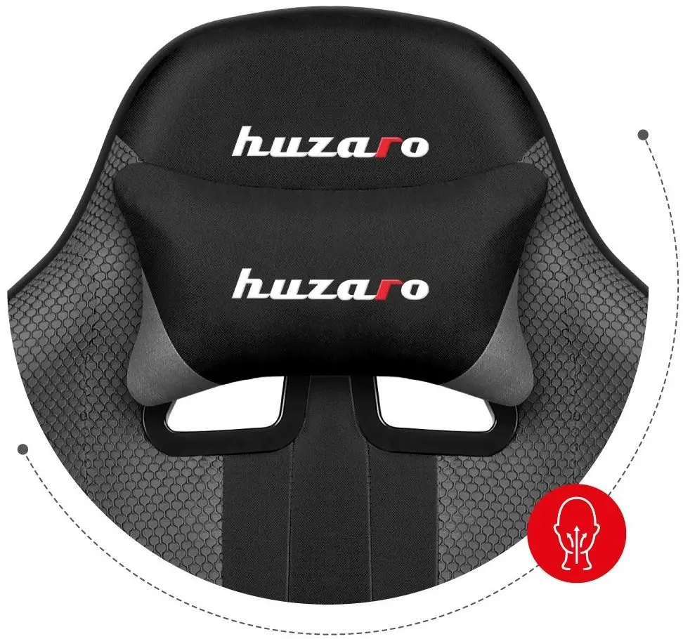 Игровое кресло Huzaro Force Mesh 4.7 (Grey/Black)