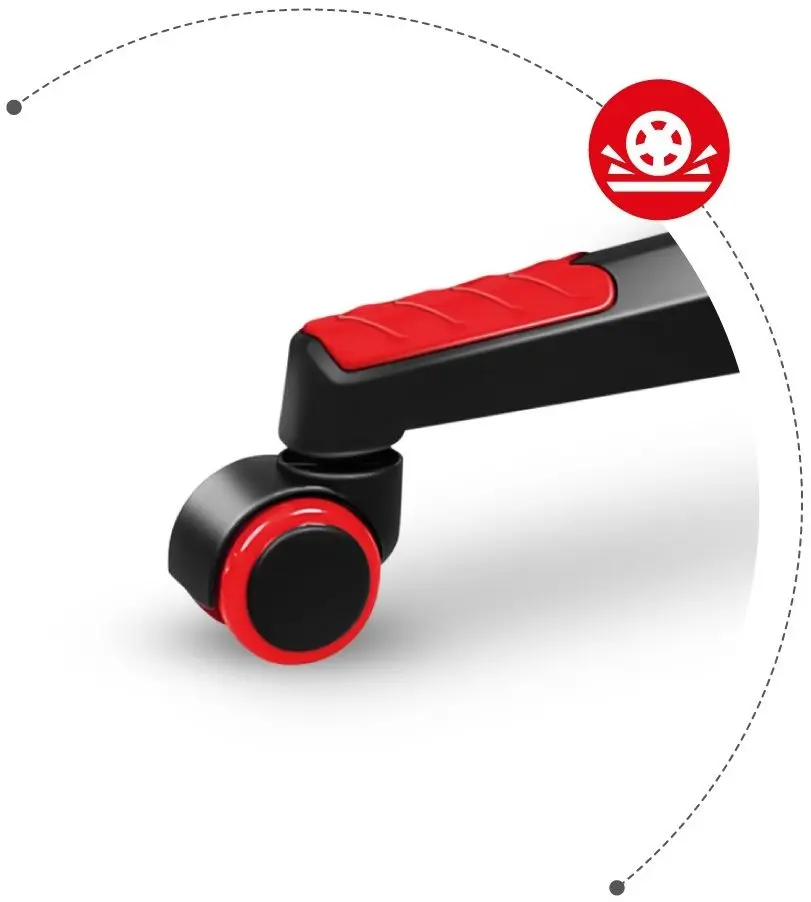 Fotoliu gaming Huzaro Force Mesh 6.2 (Red/Black)