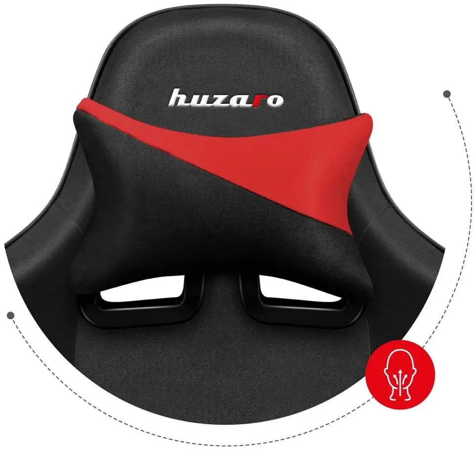 Fotoliu gaming Huzaro Force Mesh 6.2 (Red/Black)