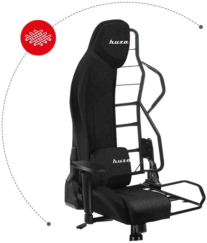 Игровое кресло Huzaro Force Mesh 7.9 (Black) - 7