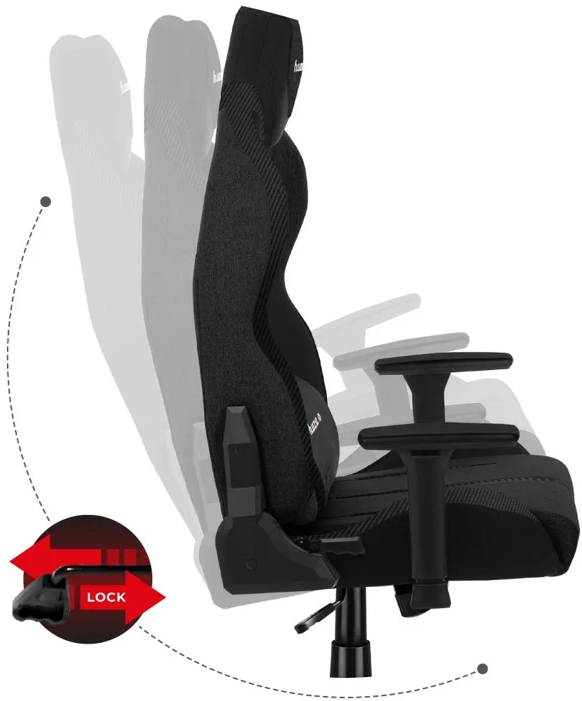 Игровое кресло Huzaro Force Mesh 7.9 (Black) - 11