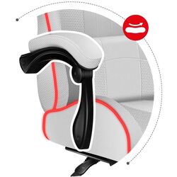 Fotoliu gaming Huzaro Force RGB 4.7 (White) Thumb