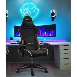 Fotoliu gaming Huzaro Force RGB LED 6.2 (Black)