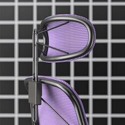 Геймерское кресло Ikea Styrspel (Фиолетовый/Черный) Thumb