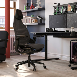 Игровое кресло Ikea Bastboll (Черный)