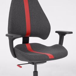 Scaun de gaming Ikea Gruppspel (Gunnared Negru/Gri) Thumb