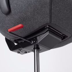 Scaun de gaming Ikea Gruppspel (Gunnared Negru/Gri) Thumb