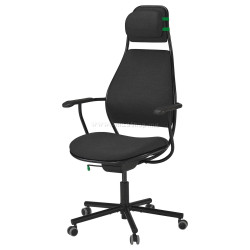 Игровое кресло Ikea Loparbana/Vissle (Темно-серый)