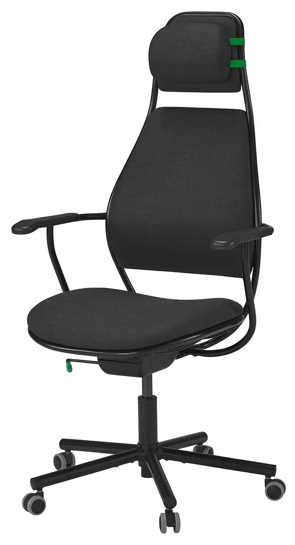 Игровое кресло Ikea Loparbana/Vissle (Темно-серый)