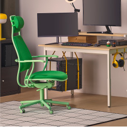 Игровое кресло Ikea Loparbana/Vissle (Зеленый)