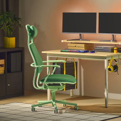Игровое кресло Ikea Loparbana/Vissle (Зеленый) Thumb