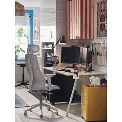 Игровое кресло Ikea Matchspel (Бомстад Серый) Thumb