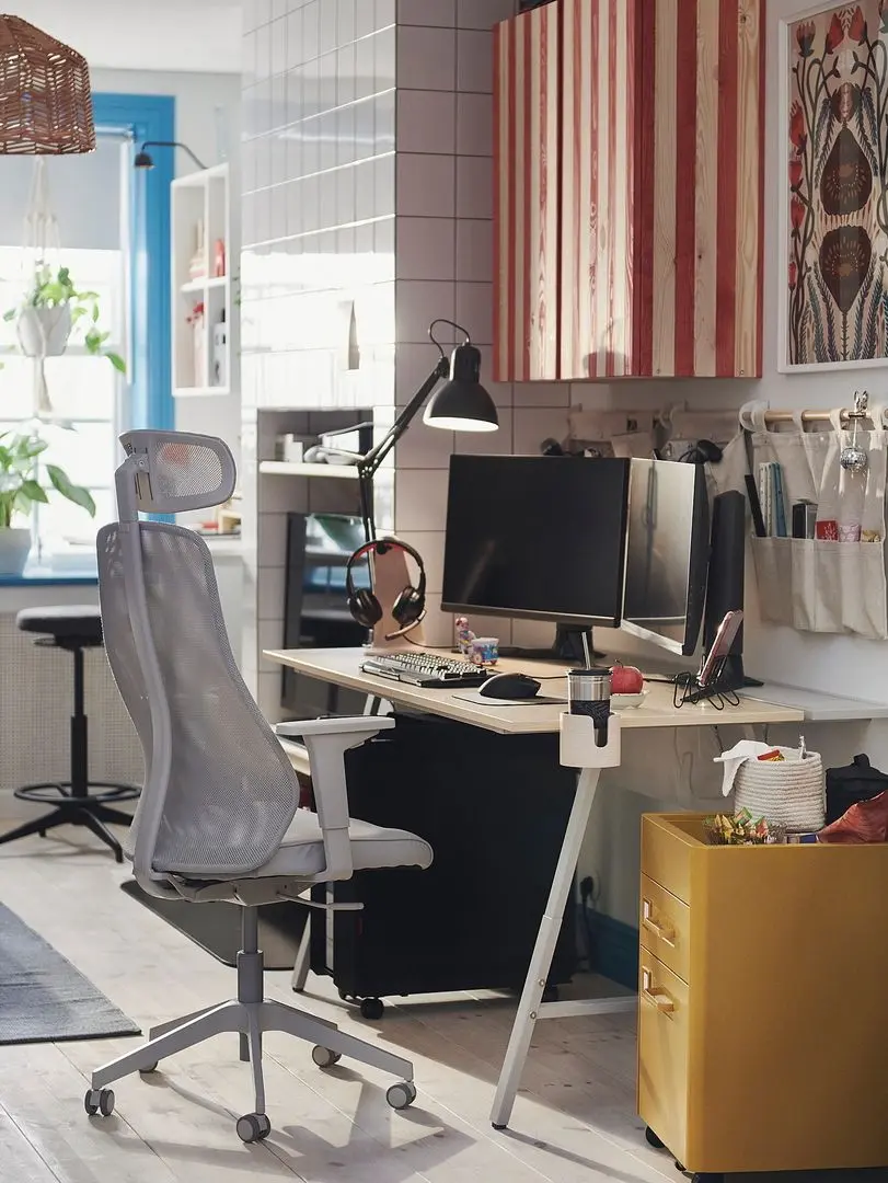 Игровое кресло Ikea Matchspel (Бомстад Серый)