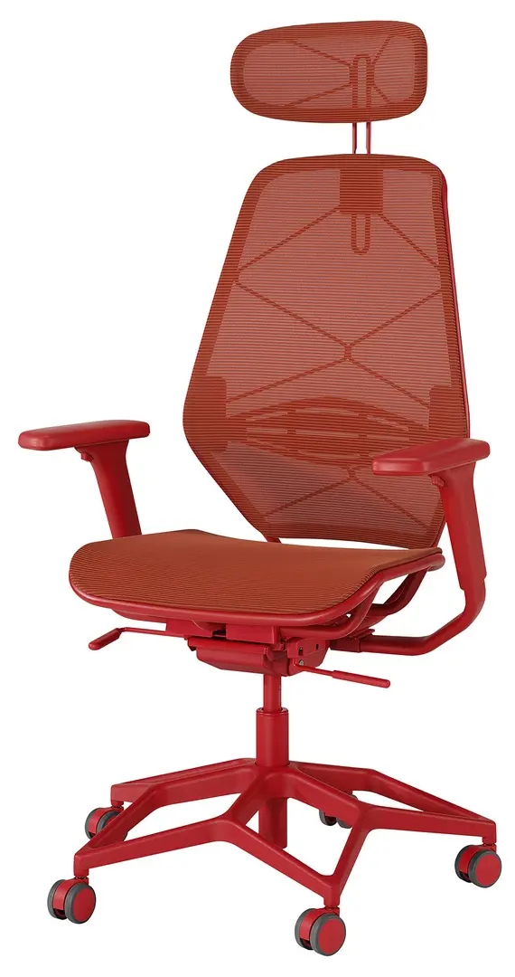 Игровое кресло Ikea Styrspel (Красный)