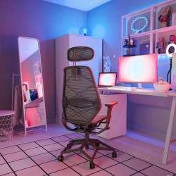 Scaun de gaming Ikea Styrspel (Gri inchis) Thumb