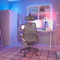 Scaun de gaming Ikea Styrspel (Gri inchis) Thumb