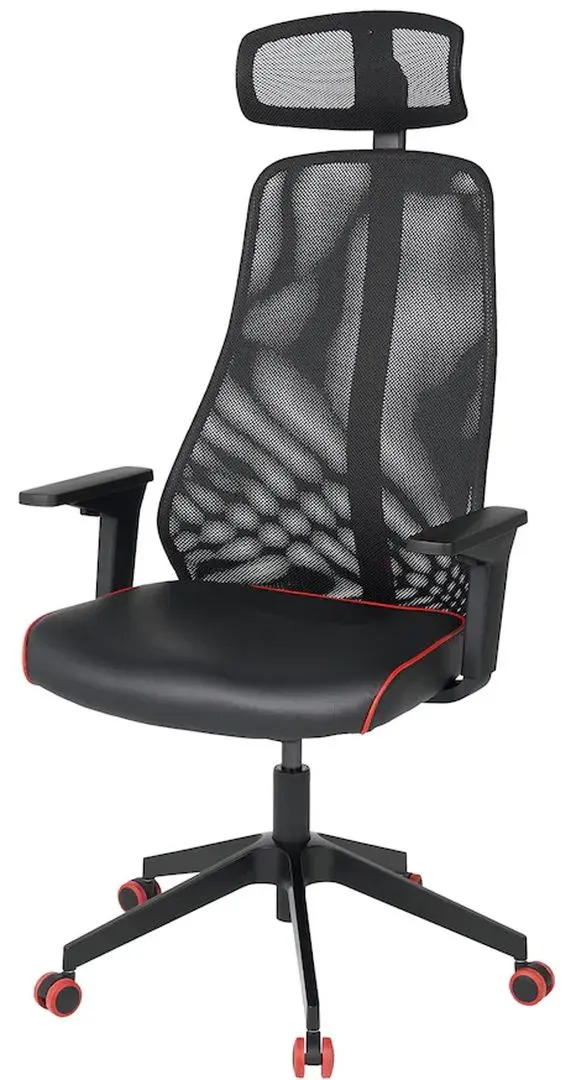 Set de mobila pentru oficiu Ikea Fredde/Matchspel (Negru)