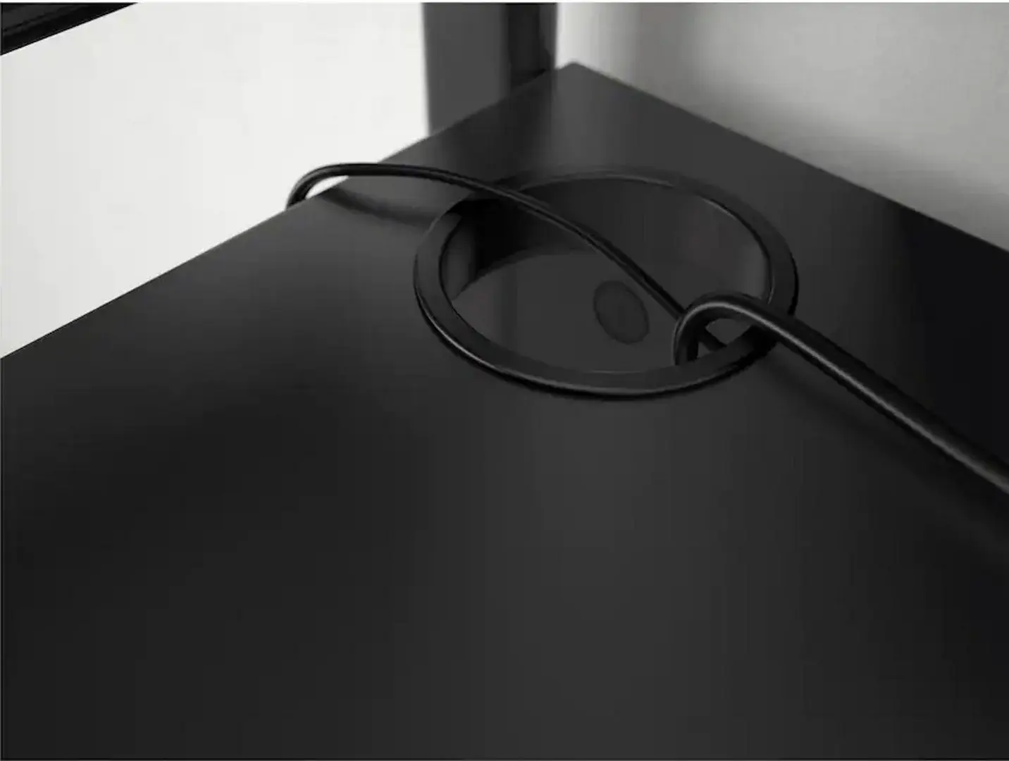 Set de mobila pentru oficiu Ikea Fredde/Matchspel (Negru)