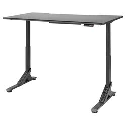 Set de mobila pentru oficiu Ikea Uppspel/Gruppspel 180x80 (Negru/Grann Negru) Thumb