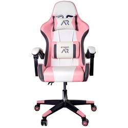 Fotoliu gaming Jumi Aragon (White/Pink) Thumb