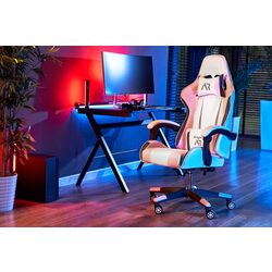 Игровое кресло Jumi Aragon (White/Pink)