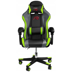 Игровое кресло + коврик для мыши Jumi Aragon (Black/Grey/Green) Thumb