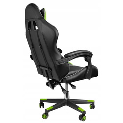 Игровое кресло + коврик для мыши Jumi Aragon (Black/Grey/Green) Thumb