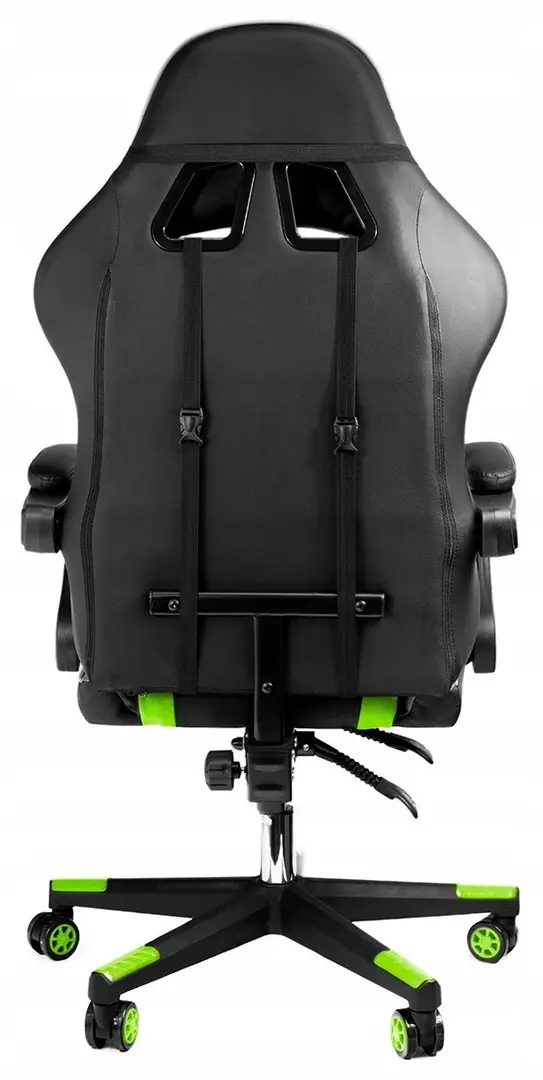 Игровое кресло + коврик для мыши Jumi Aragon (Black/Grey/Green)