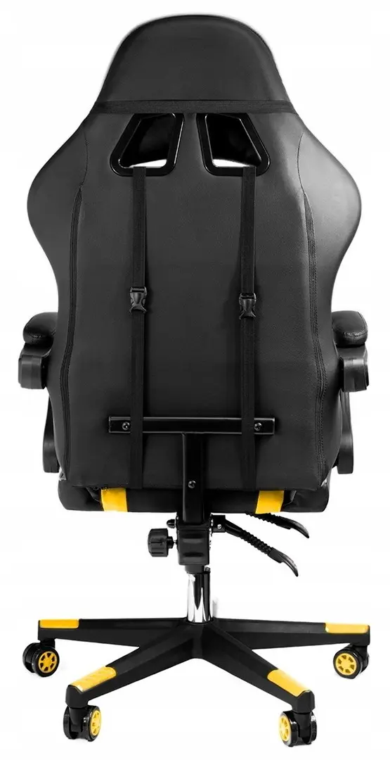 Fotoliu gaming + mouse pad Jumi Aragon (Black/Grey/Yellow)