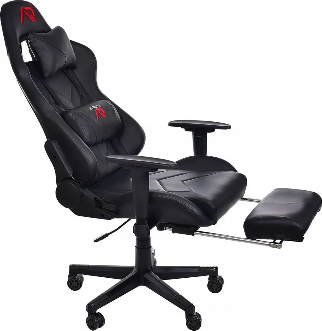 Fotoliu gaming + covoras pentru mouse Jumi Aragon CM-439504 (Black)