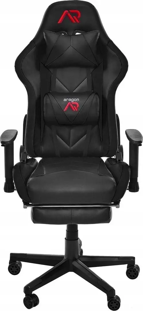 Fotoliu gaming + covoras pentru mouse Jumi Aragon CM-439504 (Black)