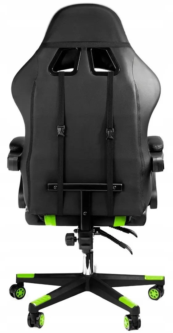 Fotoliu gaming + covoras pentru mouse Jumi Aragon CM-439955 (Black/Grey/Green)