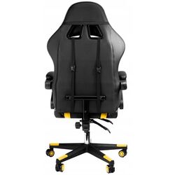 Fotoliu gaming + covoras pentru mouse Jumi Aragon CM-439962 (Black/Grey/Yellow) Thumb