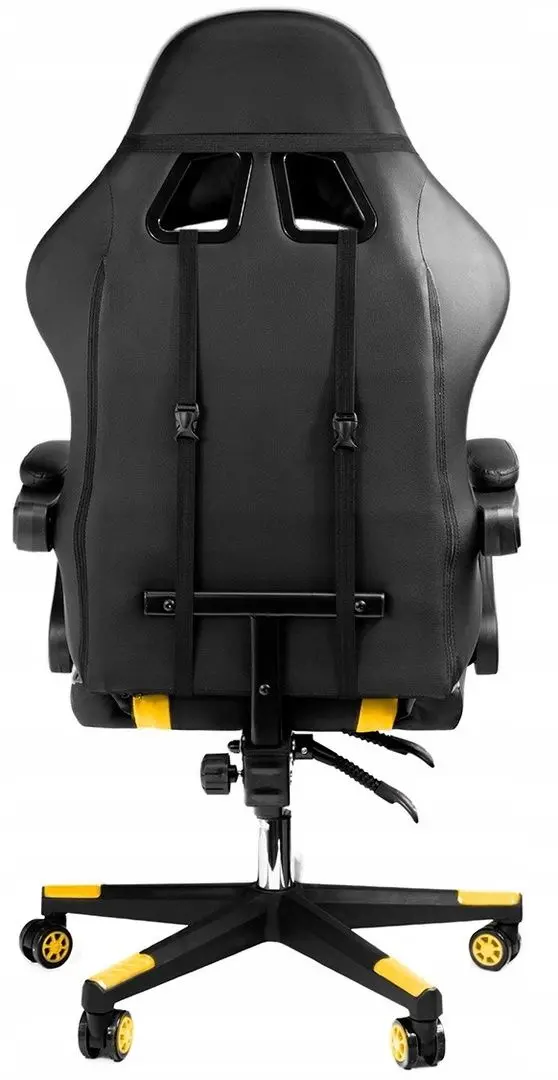 Fotoliu gaming + covoras pentru mouse Jumi Aragon CM-439962 (Black/Grey/Yellow) - 6