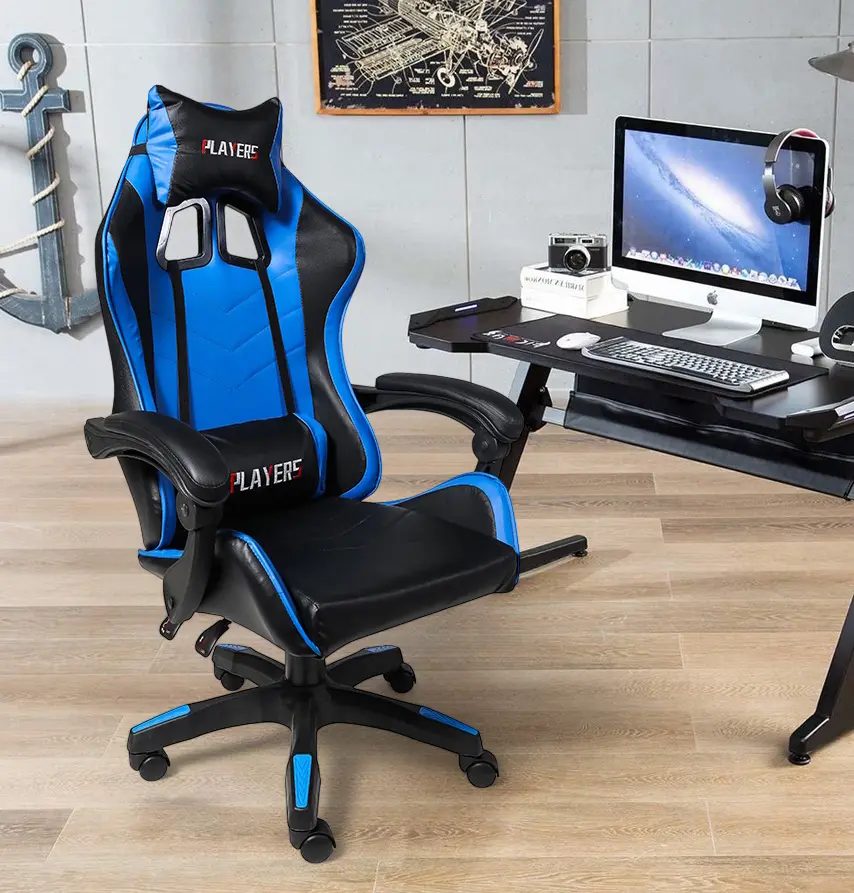 Fotoliu gaming Magnusplus 6211 (Blue/Black)