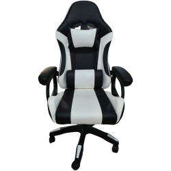Fotoliu gaming Magnusplus Victrack Turbo AD24GC06 GP 3 (Black/White) Thumb