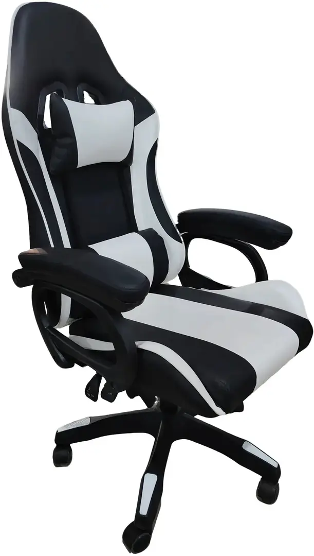 Fotoliu gaming Magnusplus Victrack Turbo AD24GC06 GP 3 (Black/White)
