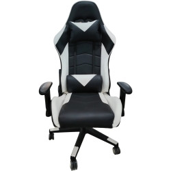 Fotoliu gaming Magnusplus XPrime AD24GC28 GP 3 (Black/White) Thumb