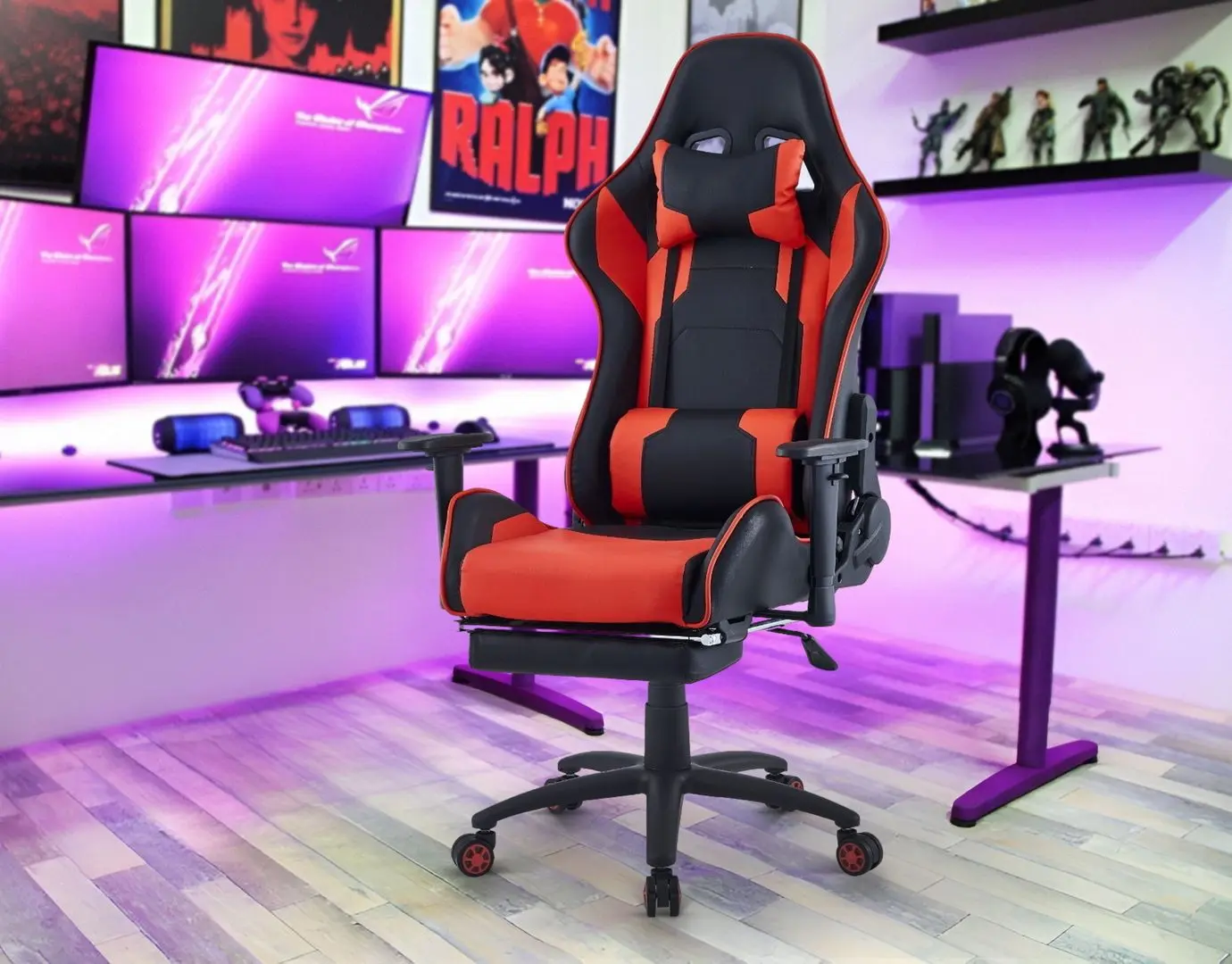 Игровое кресло Marcel Prod GC839 (Black/Orange)