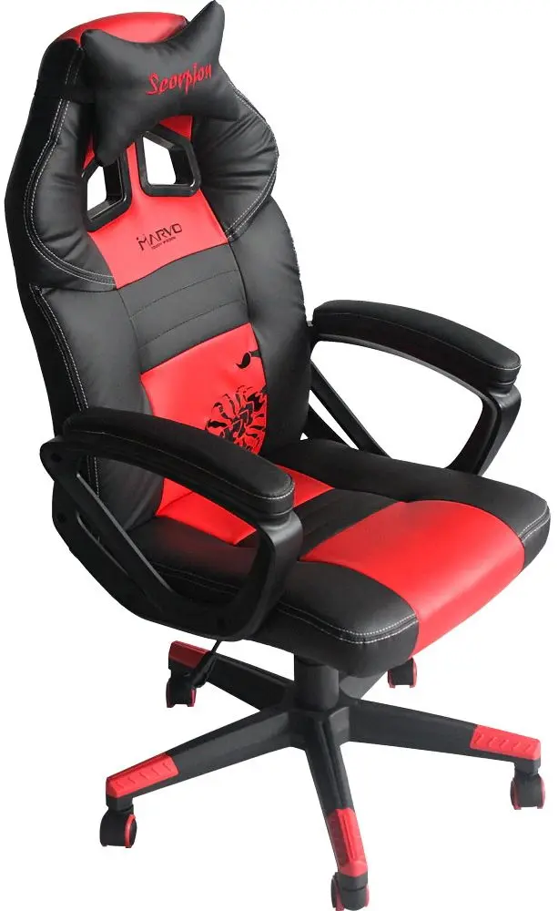 Fotoliu gaming Marvo CH-105 (Red/Black) - 4
