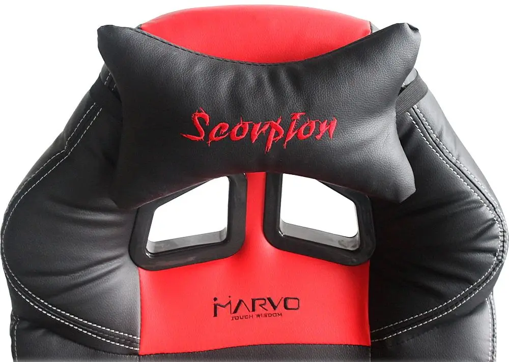 Fotoliu gaming Marvo CH-105 (Red/Black) - 2