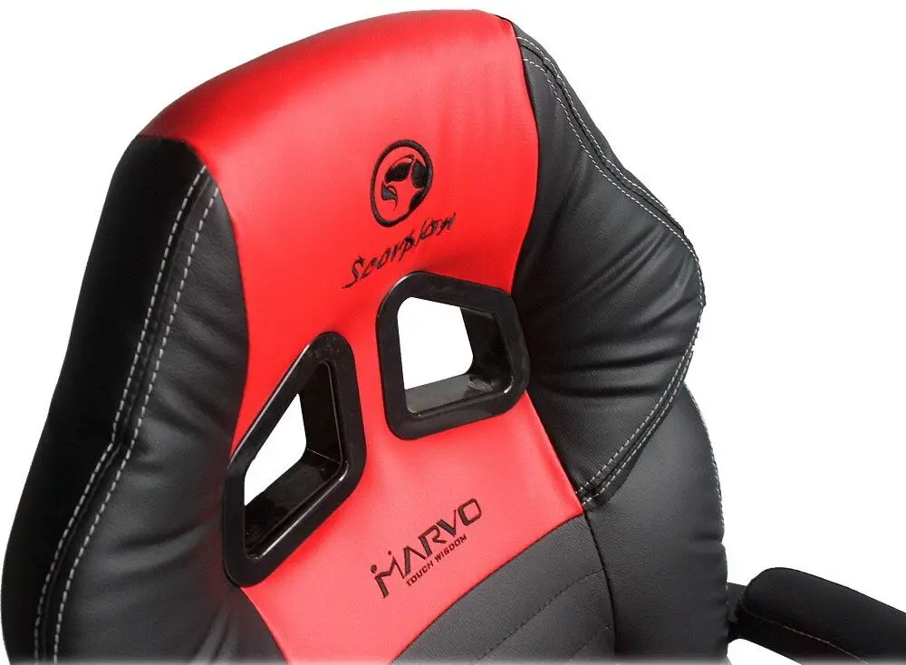Fotoliu gaming Marvo CH-105 (Red/Black) - 6