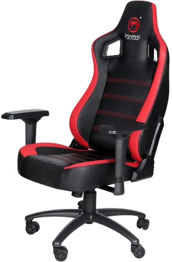 Fotoliu gaming Marvo CH-118 (Red/Black) - 2