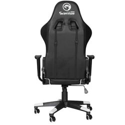 Fotoliu gaiming Marvo CH-106 (White/Black) Thumb